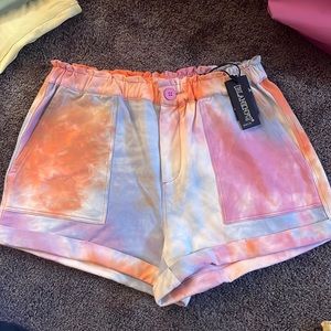 Tie-dye shorts